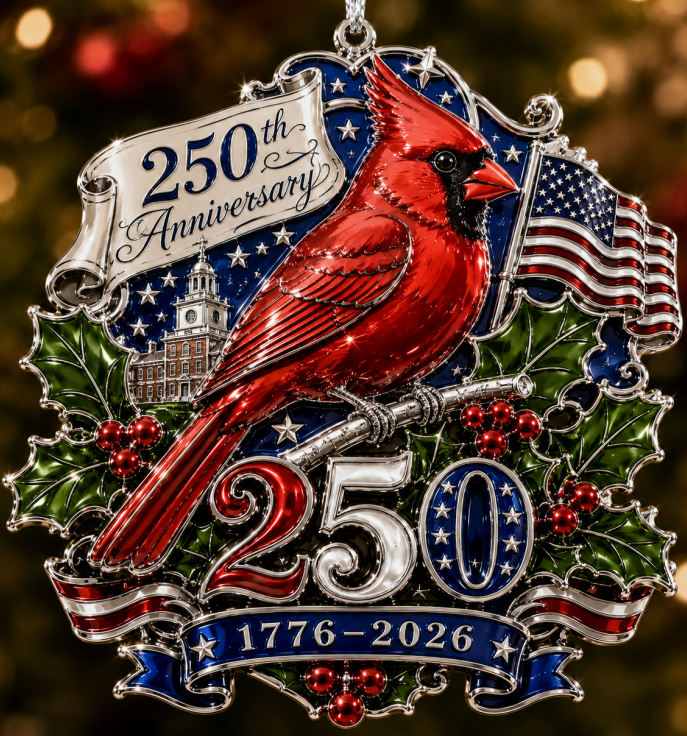 š„LAST DAY 50% OFF āAmerica 250⢠Christmas Heritage Ornament