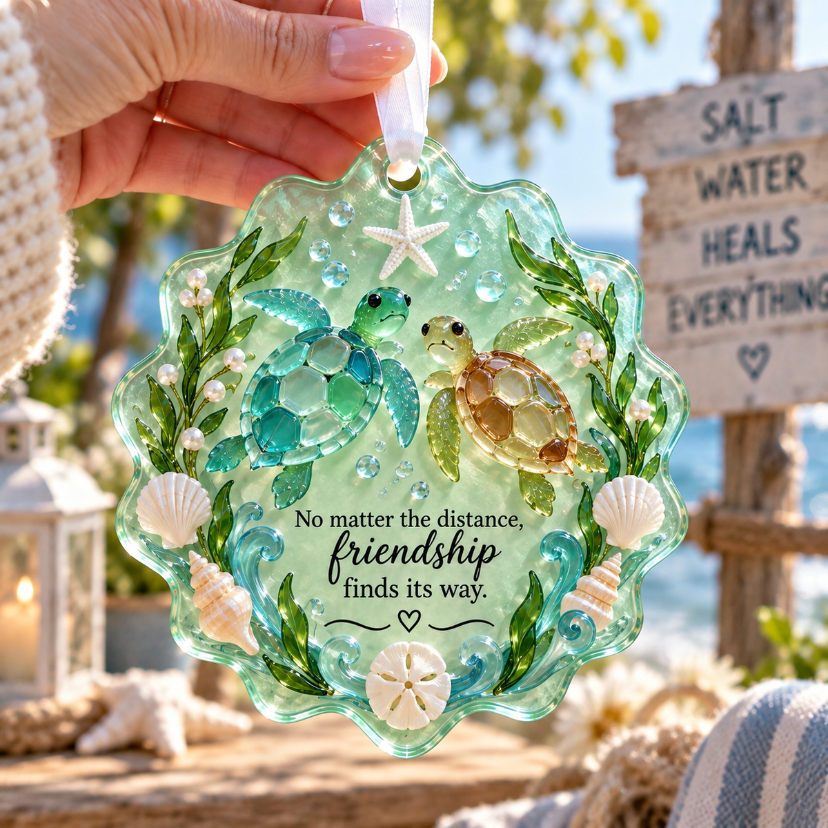 🌼 Friendship Keepsake Ornament — A Little Reminder of a Beautiful Friendship