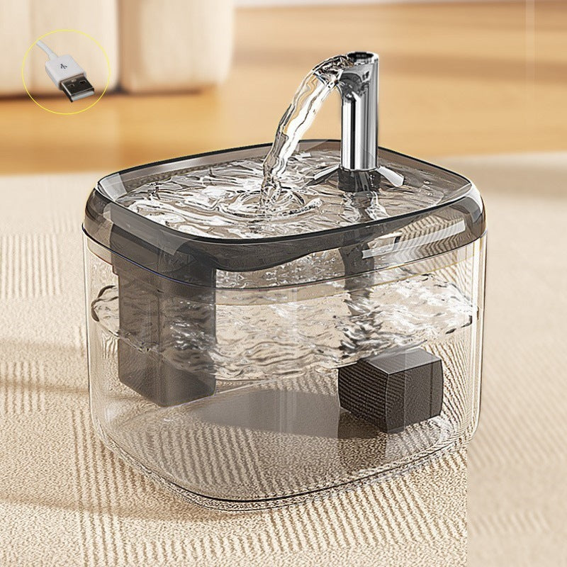 🔥Limited Time 50% OFF 1500ml(50.73oz) Silent USB Automatic Pet Water Fountain