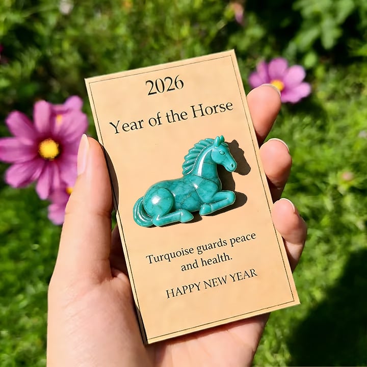 ๐๐ด2026 Year of the Horse: Turquoise Guardian โ Symbol of Health & Smooth Journeys