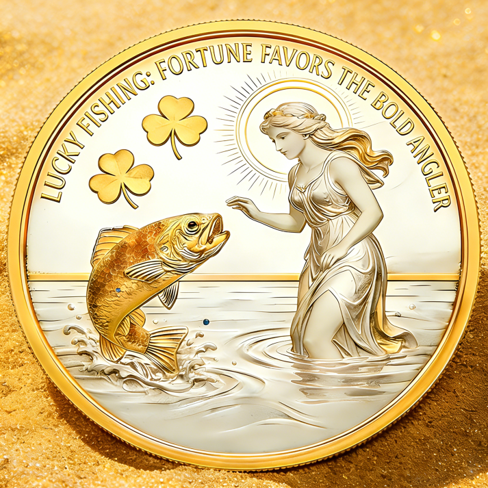๐Lucky Fishing Commemorative Coin โ No Empty Nets