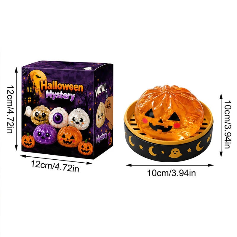 π Halloween Dumpling Squeeze Squishy Toy|Premium Gift Box Setπ