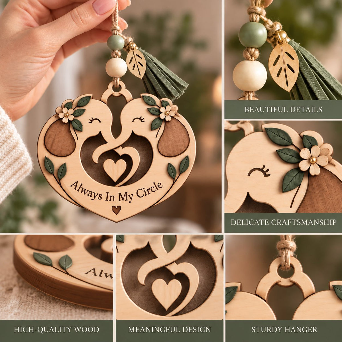 🐘 Sisterhood Elephant | A Meaningful Gift for Sisters & Best Friends
