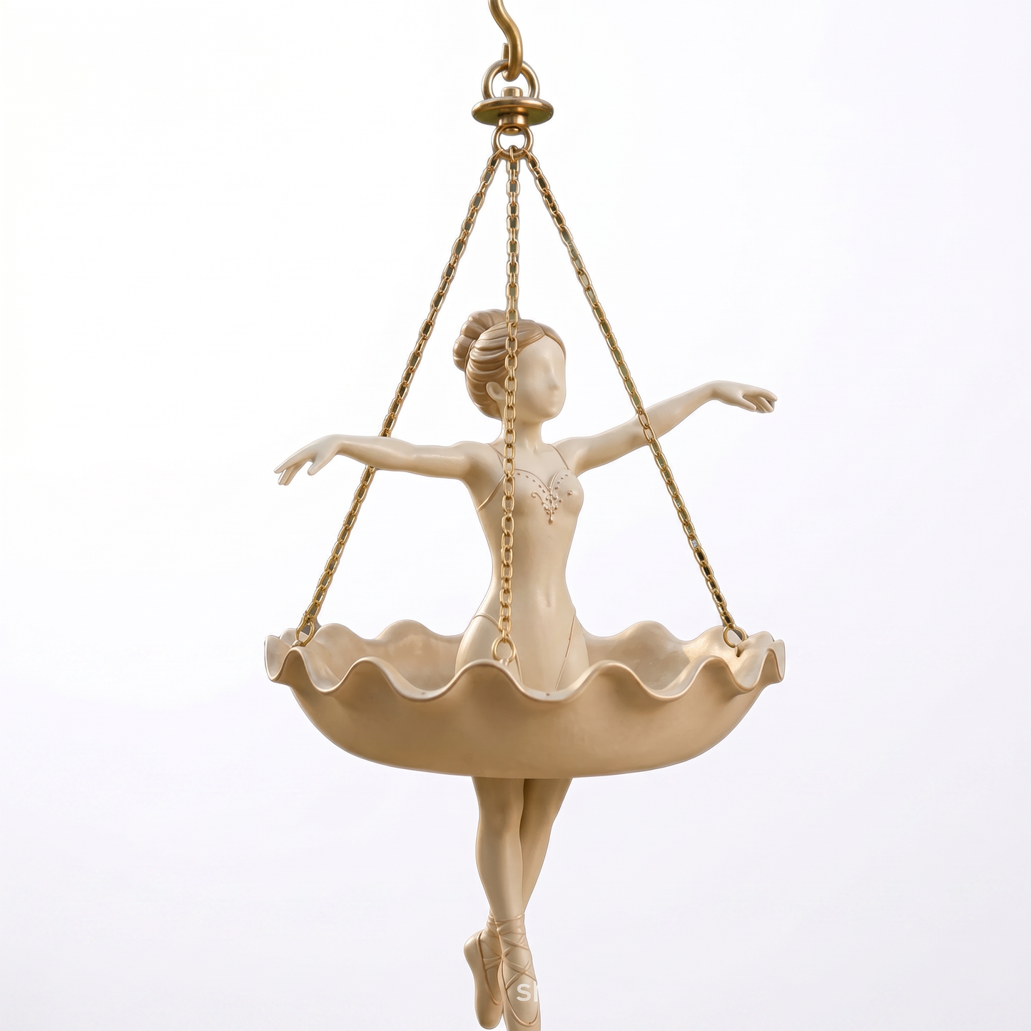 Elegant Ballerina Hanging Planter