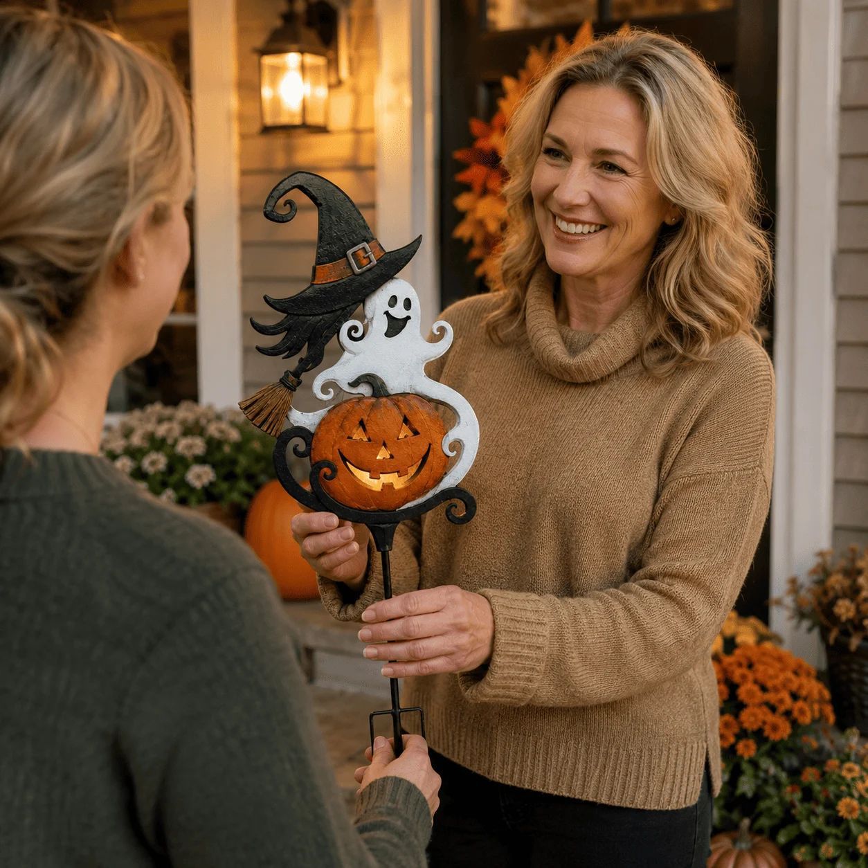 🔥Limited Time 50% OFF🎃Spooky Trio Halloween Garden Stake