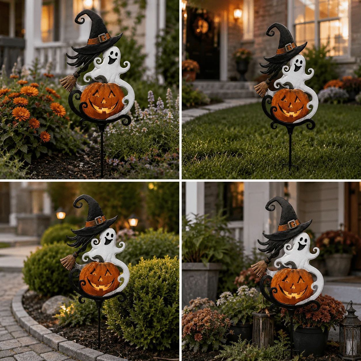🔥Limited Time 50% OFF🎃Spooky Trio Halloween Garden Stake