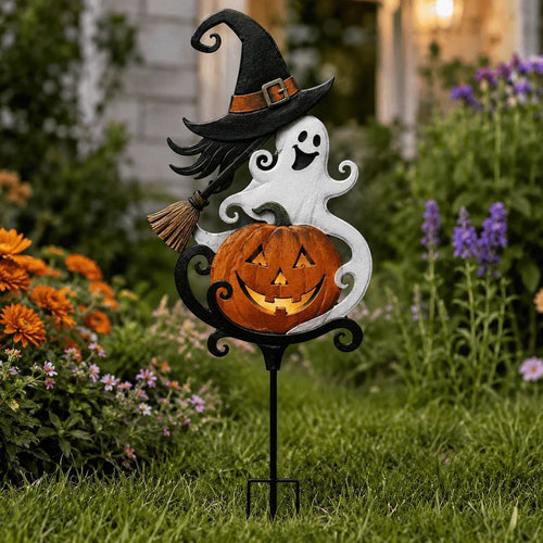 🔥Limited Time 50% OFF🎃Spooky Trio Halloween Garden Stake