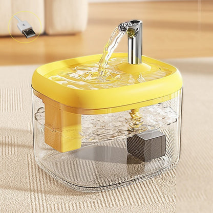 🔥Limited Time 50% OFF 1500ml（50.73oz） Silent USB Automatic Pet Water Fountain