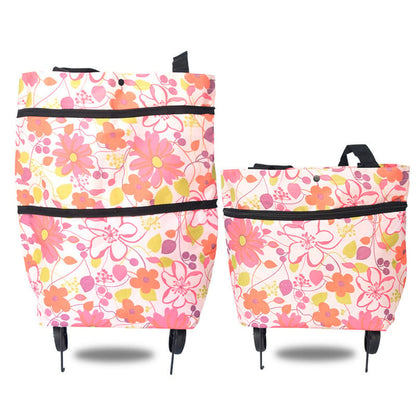 🔥HOT SALE 50% OFF 🔥Foldable 2-in-1 Shopping Bag