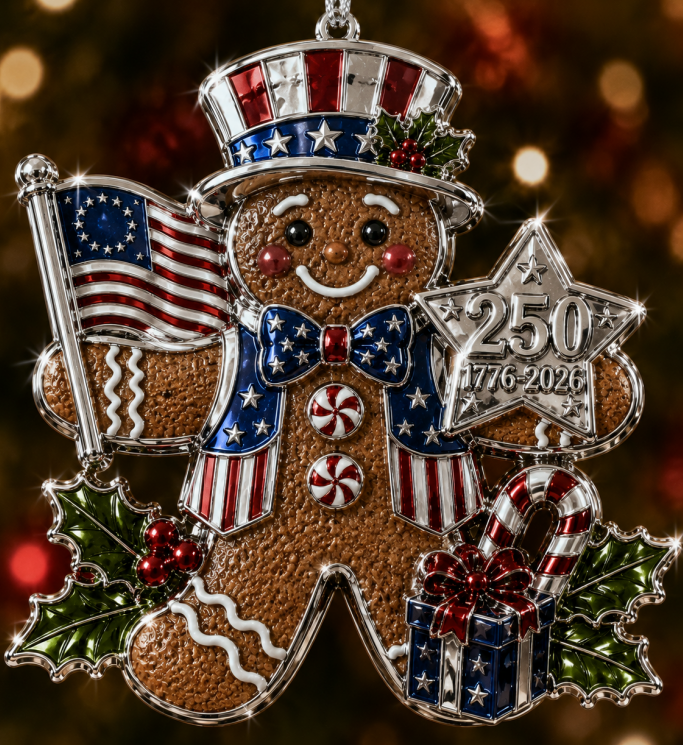 🔥LAST DAY 50% OFF ❄America 250™ Christmas Heritage Ornament