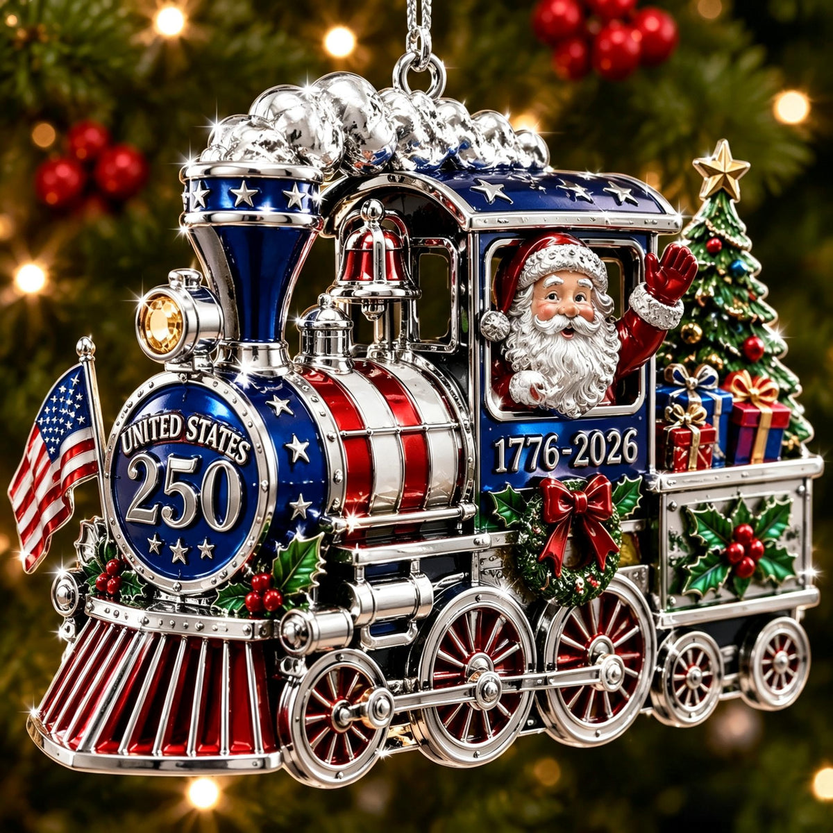 🔥LAST DAY 50% OFF ❄America 250™ Christmas Heritage Ornament