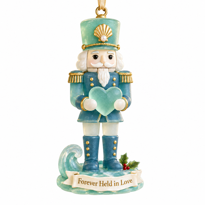 🌊 Coastal Nutcracker Christmas Ornament