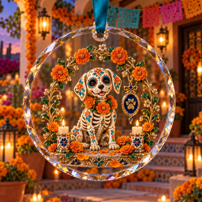 💀🌼 Día de los Muertos Keepsake Ornament