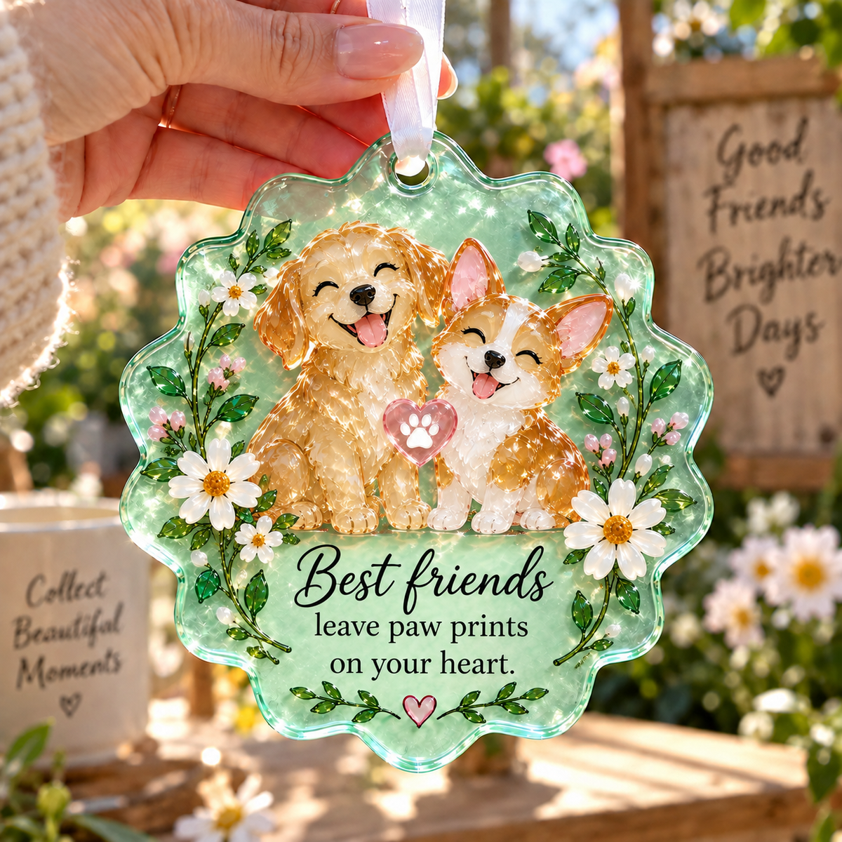 🌼 Friendship Keepsake Ornament — A Little Reminder of a Beautiful Friendship