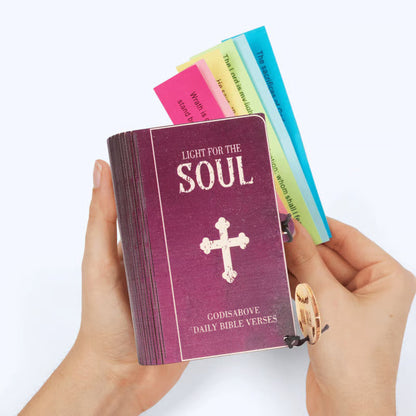 🔥🎁✝️Handmade Wooden Bible Verses Box - Daily Bible Verses (🎁 A Reminder of God's Words💖)