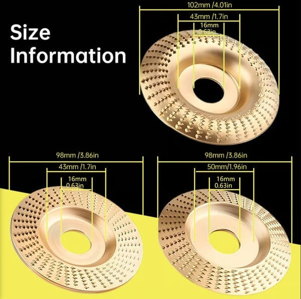 🔥🔨 Pro-Grade Wood Cutting Discs