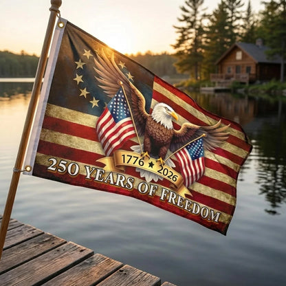 🇺🇸 1776–2026 Patriotic Freedom Flag