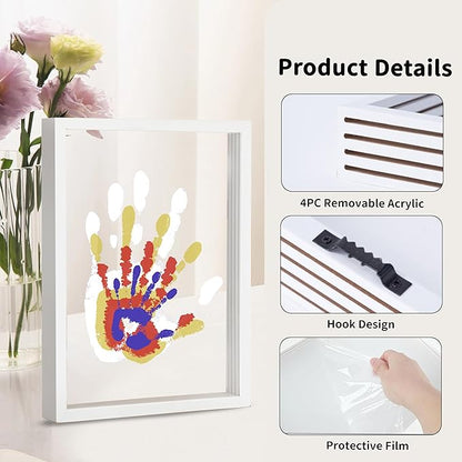 Family Handprint Keepsake Frame DIY Paint Kit