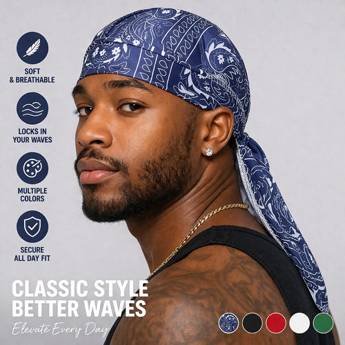 🔥LAST DAY 69% OFF- Paisley Cooling Headscarf Cap