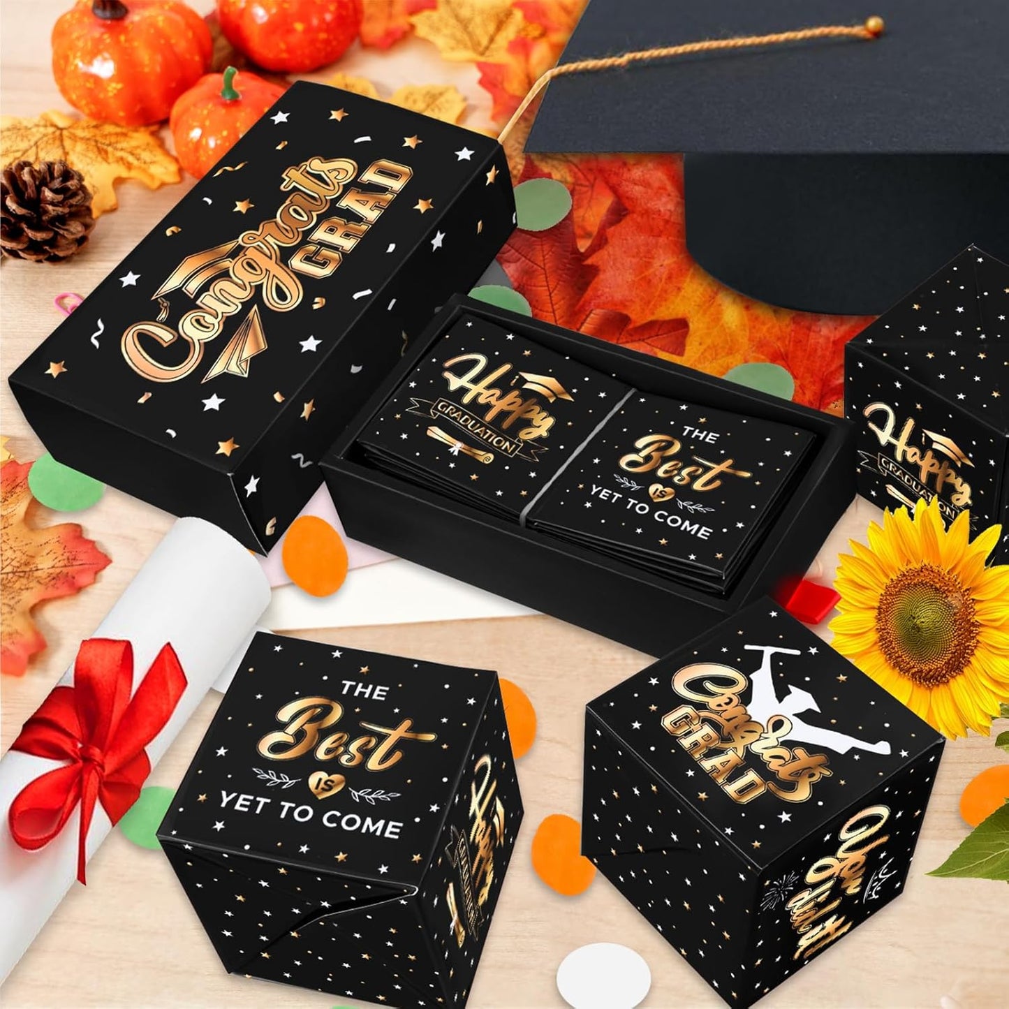 🔥Flash Sale🎁Graduation Explosion Gift Box, Viral Surprise Cash Box for 2026 Graduates (3 Colors)