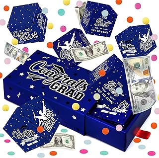 🔥Flash Sale🎁Graduation Explosion Gift Box, Viral Surprise Cash Box for 2026 Graduates (3 Colors)