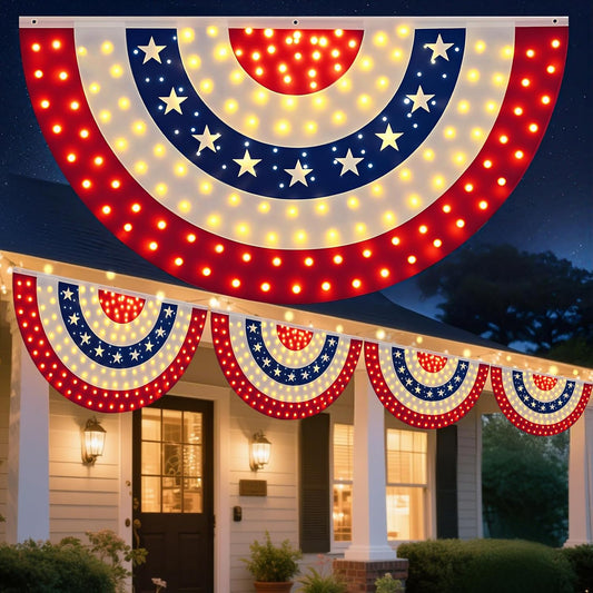 🔥Limited-time 60% off🎉250th Anniversary American Commemorative Flag with LED Lights