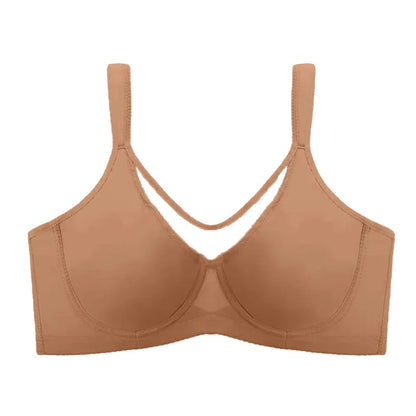 💐Women's Elegant Sheer Full Coverage Minimizer Bra ✨ Plus Size for Large Busts | No Digging, No Spillage & Ultra Comfy