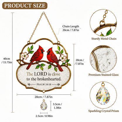 🕊️Christian Scripture Bird Suncatcher
