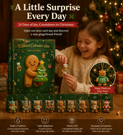 🎄 2026 Gingerbread Advent Calendar