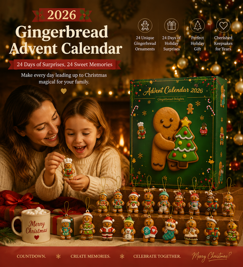 🎄 2026 Gingerbread Advent Calendar