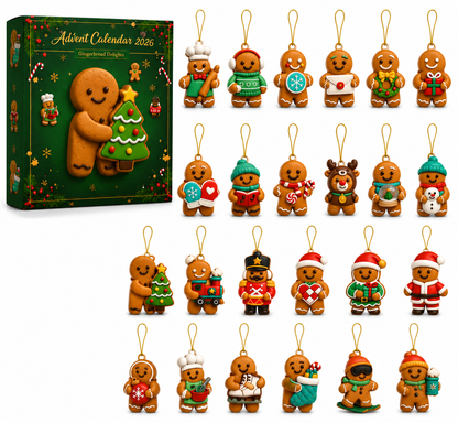 🎄 2026 Gingerbread Advent Calendar