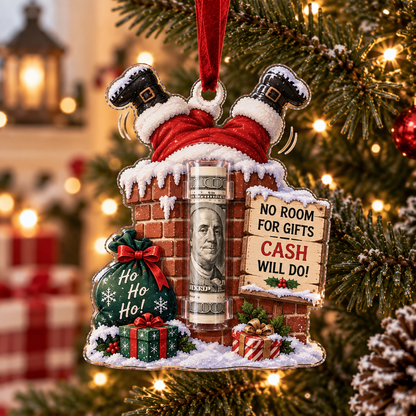 🎄 Christmas Cash Holder Ornament