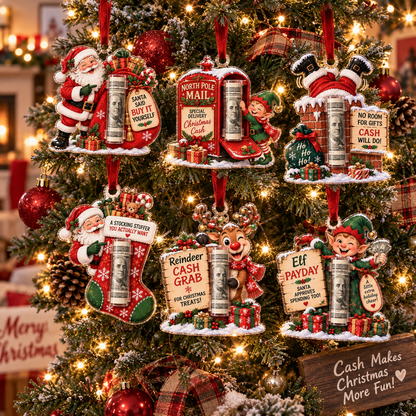 🎄 Christmas Cash Holder Ornament