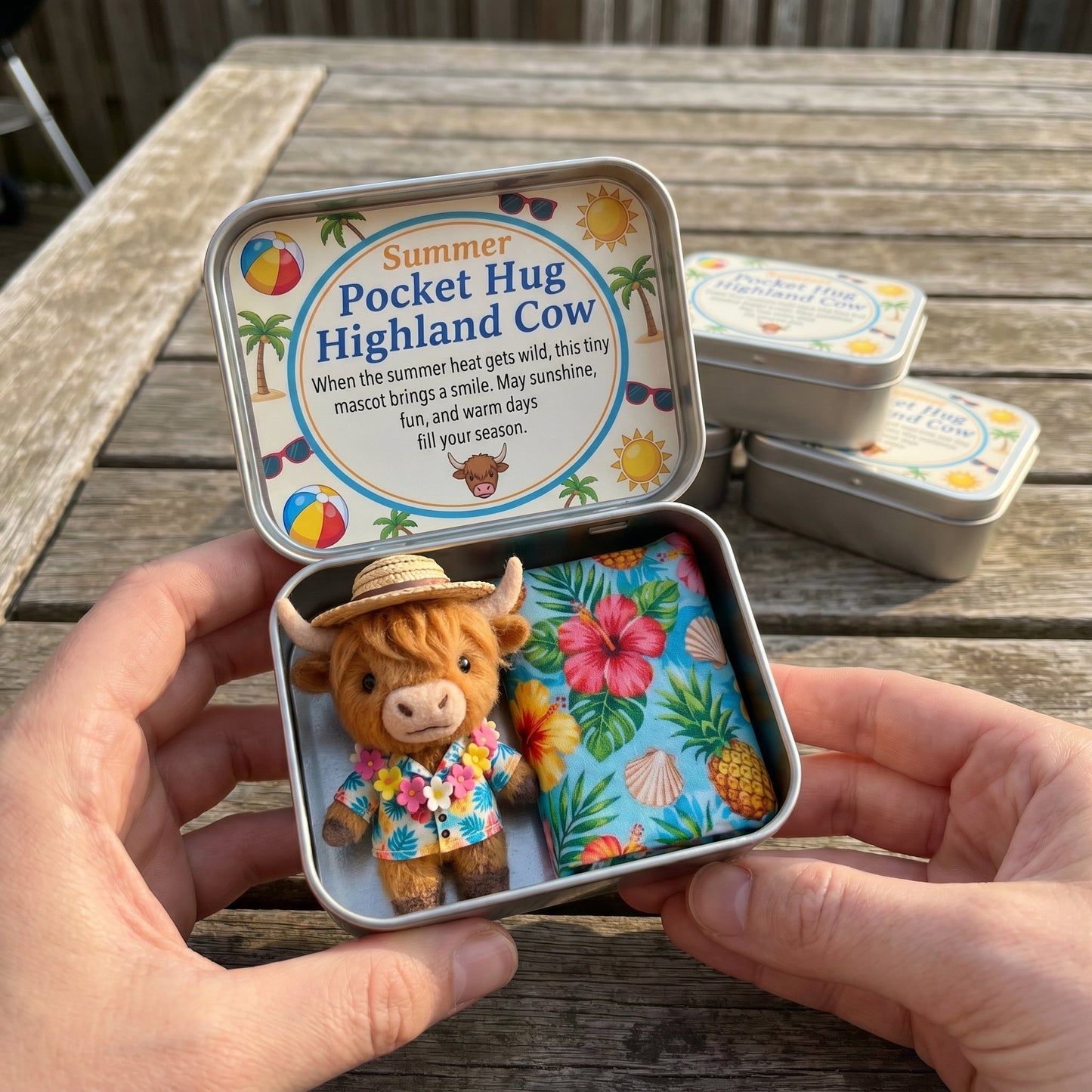 🐮Pocket Hug Highland Cow Gift Set – A Little Hug You Can Carry Anywhere 💛