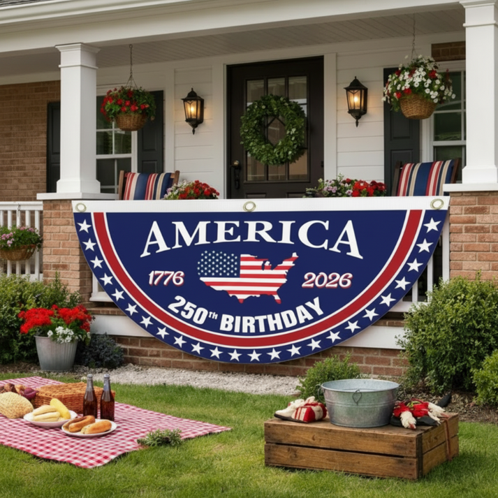 🎇Flash Sale 69% OFF- 250th Anniversary USA Fan Flag 🇺🇸