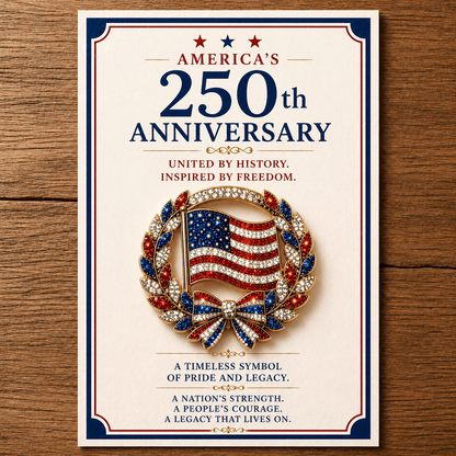 🔥Last Day 49% OFF- 🦅💎America’s 250th Anniversary Commemorative Pin