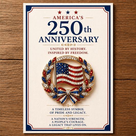 🔥Last Day 49% OFF- 🦅💎America’s 250th Anniversary Commemorative Pin