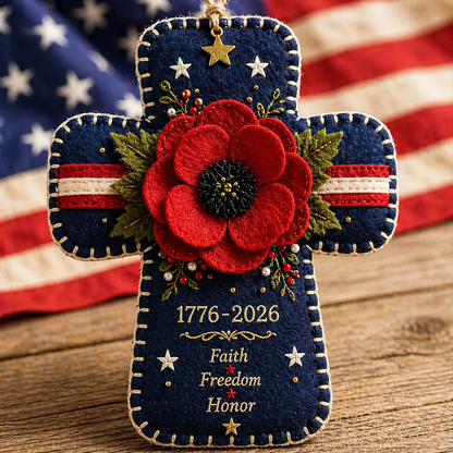 Handcrafted America 250th Anniversary Keepsake Ornaments | Rustic Patriotic Decor 🇺🇸