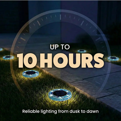 🛋️Solar Mosaic Lights – Waterproof LED Pathway Lights with Auto On/Off
