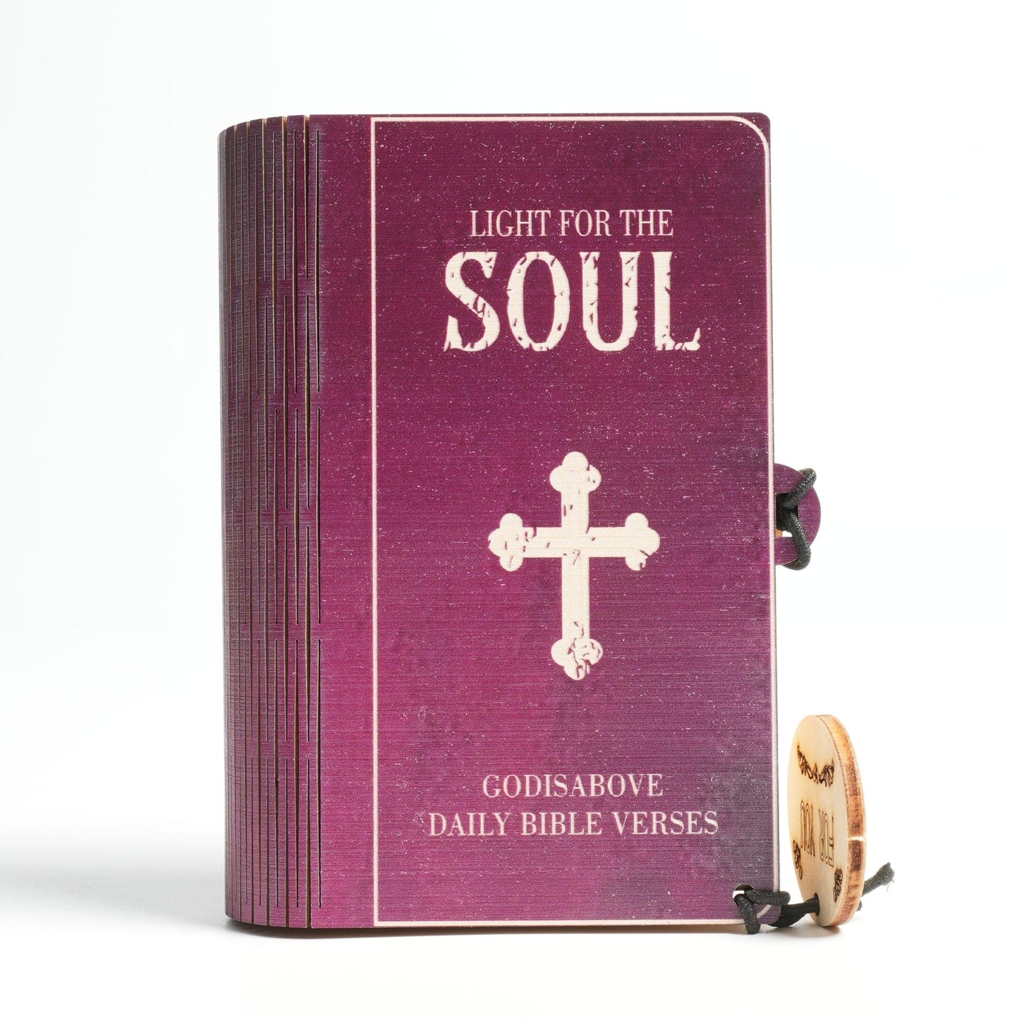 🔥🎁✝️Handmade Wooden Bible Verses Box - Daily Bible Verses (🎁 A Reminder of God's Words💖)