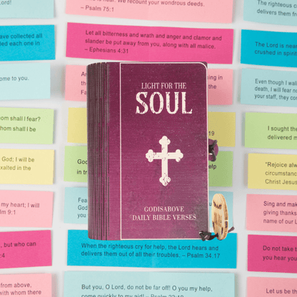 🔥🎁✝️Handmade Wooden Bible Verses Box - Daily Bible Verses (🎁 A Reminder of God's Words💖)
