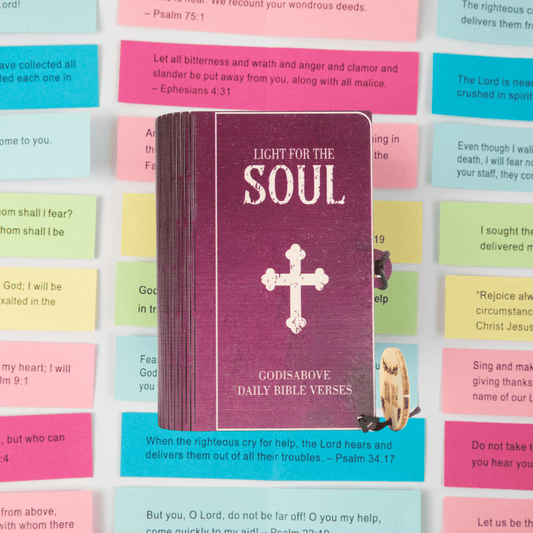 🔥🎁✝️Handmade Wooden Bible Verses Box - Daily Bible Verses (🎁 A Reminder of God's Words💖)