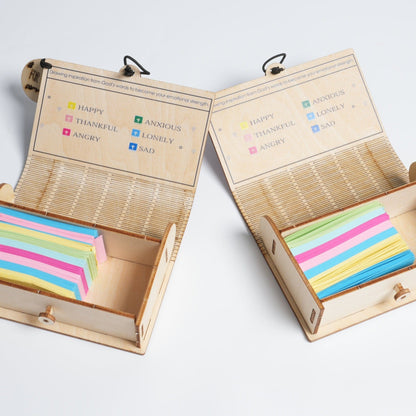🔥🎁✝️Handmade Wooden Bible Verses Box - Daily Bible Verses (🎁 A Reminder of God's Words💖)