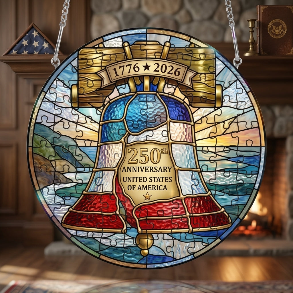 🔥LAST DAY49% OFF🔥 - 250th Anniversary United States Stained Glass Puzzle