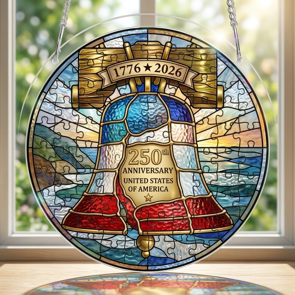 🔥LAST DAY49% OFF🔥 - 250th Anniversary United States Stained Glass Puzzle