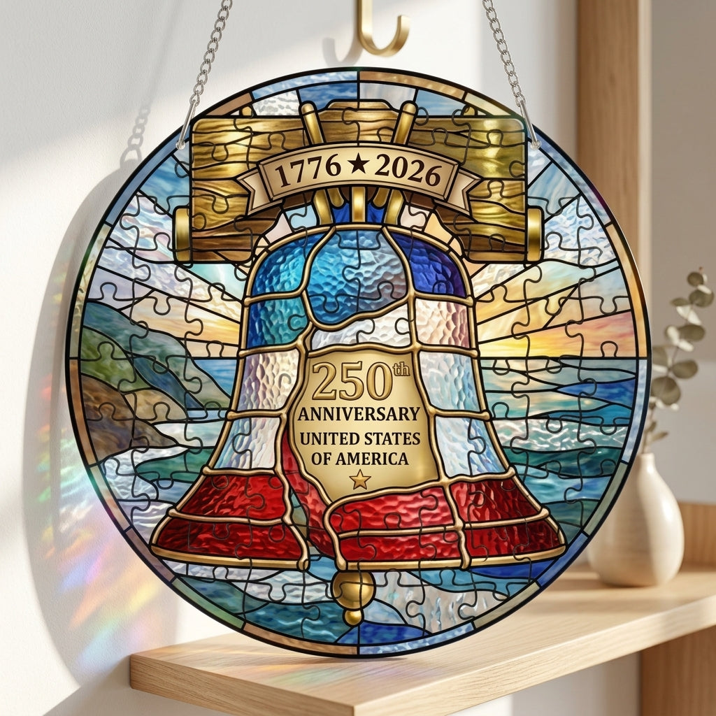 🔥LAST DAY49% OFF🔥 - 250th Anniversary United States Stained Glass Puzzle