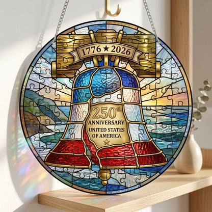 🔥LAST DAY49% OFF🔥 - 250th Anniversary United States Stained Glass Puzzle
