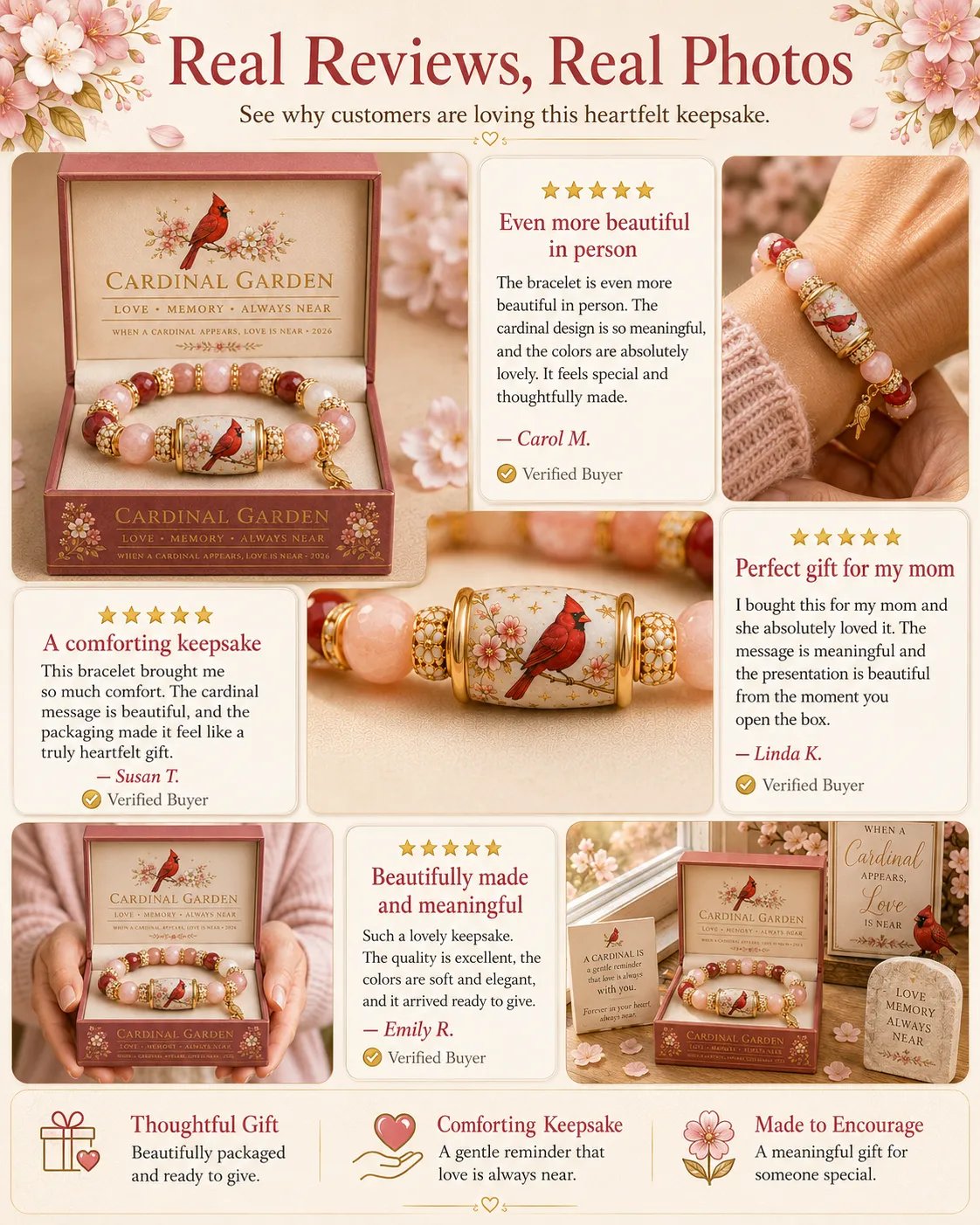 2026 Meaningful Gift Bracelet Collection ✨ Faith • Hope • Healing • Love