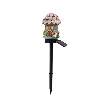 🍄Solar Fairy-Tale Mushroom Cottage Garden Lights
