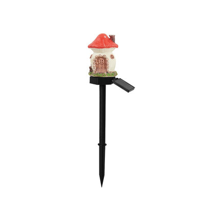🍄Solar Fairy-Tale Mushroom Cottage Garden Lights